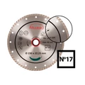 ABR.GYÉMÁNTTÁRCSA TURBO 125x2,2x22,23 NO.17