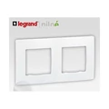 Legrand 665002 Niloé fehér 2-es keret