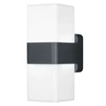 Ledvance Smart+ WiFi Wall Cube falra szerelhető okos lámpa sötét szürke, színváltós okos,  vezérelhető  lámpatest