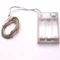 Iris Fix fényű 3m/meleg fehér/30db LED-es fényfüzér, fénydekoráció