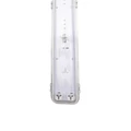 Iris Lighting JF236 T8 LED fénycsőre előkészített por- és páramentes lámpatest IP65 120cm fém békazárral