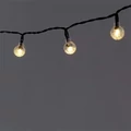 Iris Buborékgömb alakú 23mm/8 programos/6,5m/IPX3 szabványos/meleg fehér/30db LED-es/napelemes fényfüzér, fénydekoráció