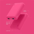 Juice JUI-PBANK-3-ECO-RASP ECO 3 10000mAh 15W rózsaszín power bank