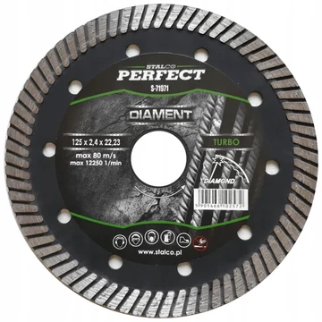 Gyémántvágókorong, tárcsa turbó D= 180x2,6x22,23mm