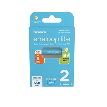 Panasonic Eneloop BK-4LCCE/2BE AAA 550mAh mikro ceruza akku 2db/csomag