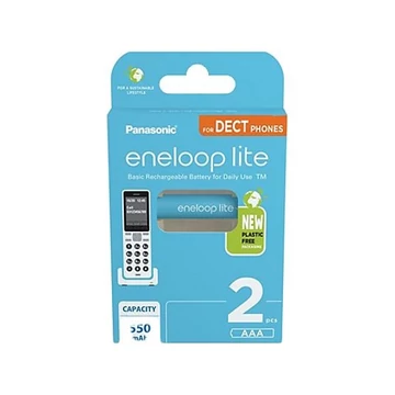 Panasonic Eneloop BK-4LCCE/2DE AAA 550mAh mikro ceruza akku 2db/csomag