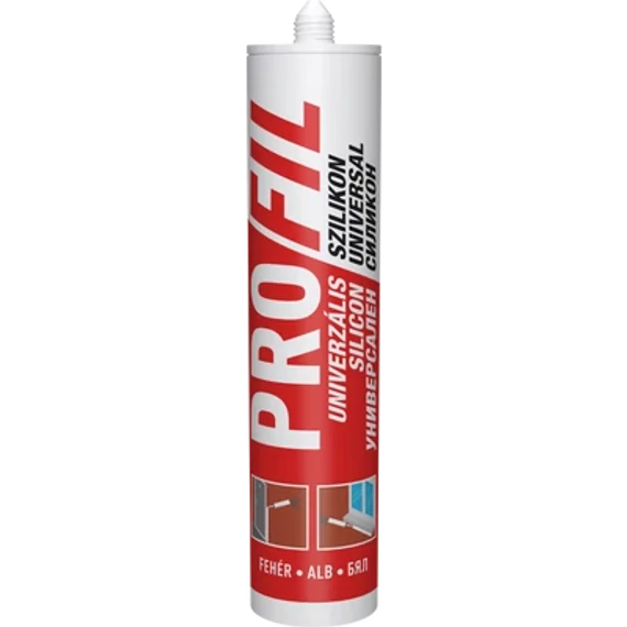 SOUDAL PROFIL UNIVERZÁLIS SZILIKON FEHÉR 270ML 