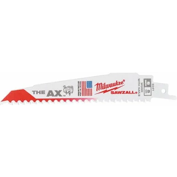 MILWAUKEE Szablyafűrészlapok 150/5/3,2 mm AX Bimet
