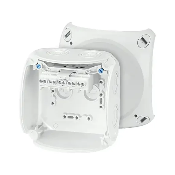 Hensel KF 0402 G szürke időjárásálló kábelösszekötő doboz