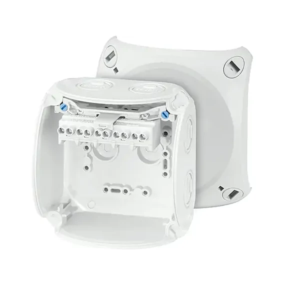 Hensel KF 0404 G szürke időjárásálló kábelösszekötő doboz