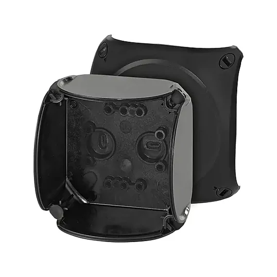 Hensel KF 0200 C fekete időjárásálló kábelösszekötő doboz