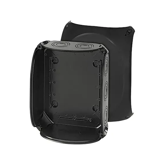 Hensel KF 2500 B fekete időjárásálló kábelösszekötő doboz