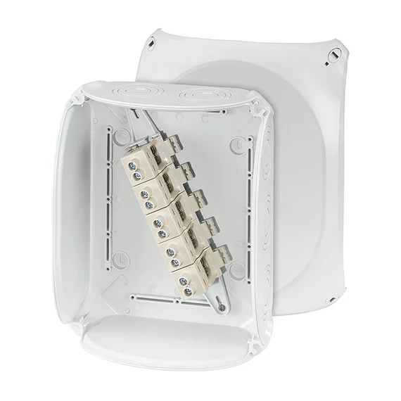 Hensel KF 2525 G szürke időjárásálló kábelösszekötő doboz