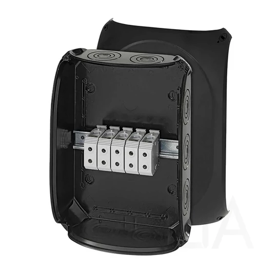 Hensel KF 5050 B fekete időjárásálló kábelösszekötő doboz