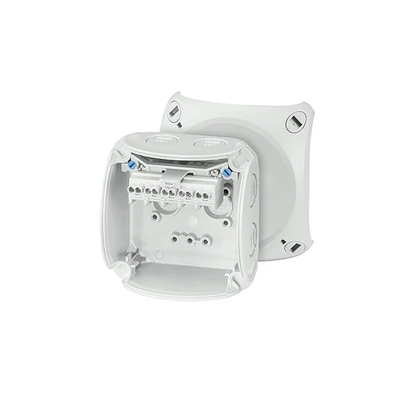Hensel KF 0202 G szürke időjárásálló kábelösszekötő doboz