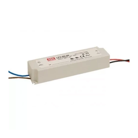 Mean Well LPV-60-24 IP67 24V 60W tápegység