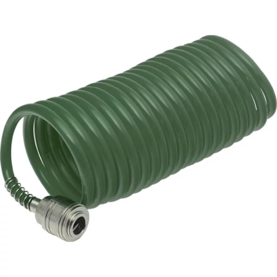 STALCO Pneumatikus spirál tömlő, csatlakozóval 20m