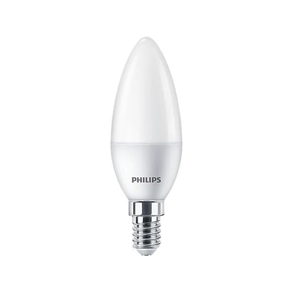 Philips 929002977718 E14 40W matt meleg-fehér gyertya alakú LED fényforrás