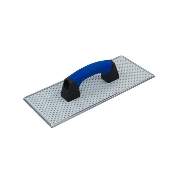 Polisztirol csiszoló, 160x380 mm perforált acél mu