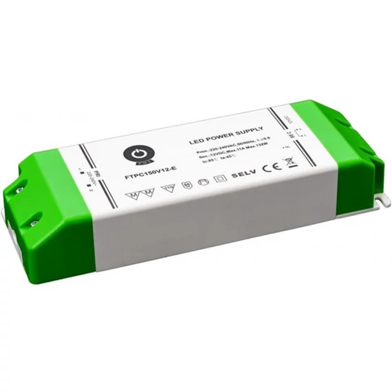 POS POWER FTPC150V12-E 12V/11A 150W IP20 gazdaságos LED tápegység