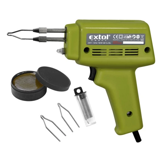 EXTOL FORRASZTÓPISZTOLY KOFFERBAN 250V/100W 9921