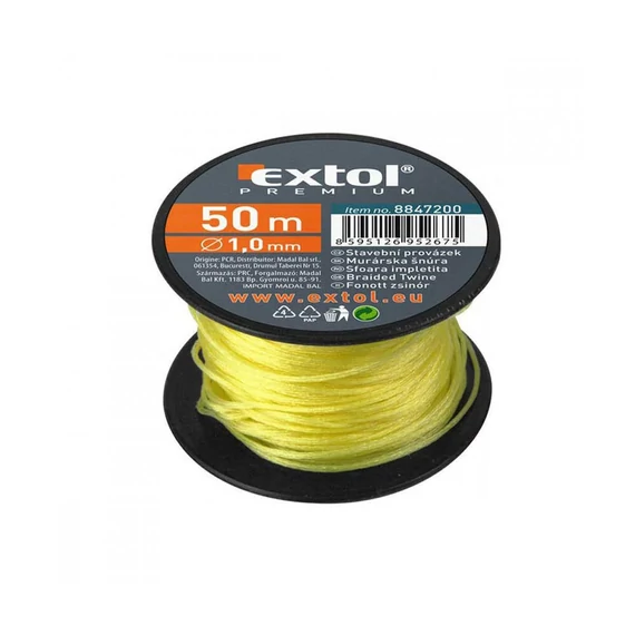 EXTOL KŐMŰVES ZSINÓR  1,7MMX50M EXTOL 8847212