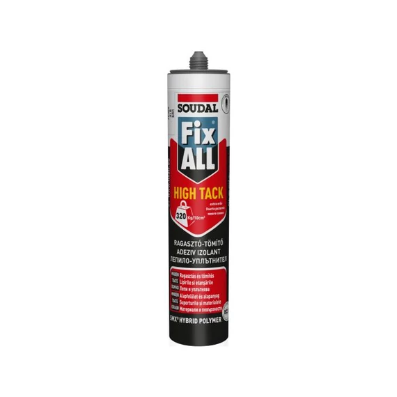 SOUDAL FIX-ALL HIGH TACK FEHÉR 290ML