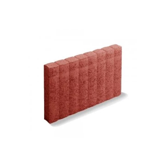 LEIER QUARTZ SORSZEGÉLY PIROS 50X6X30CM 60DB/RL