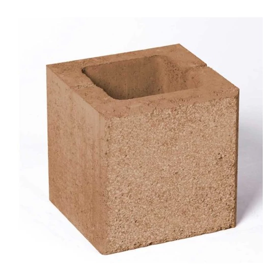 LEIER MODERN KERÍTÉSKŐ FÉLKŐ 20x20x20 BEIGE 80DB