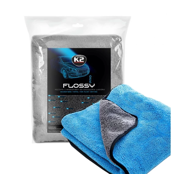 K2 Flossy Nagy mikroszálas törlőkendő 90x60cm