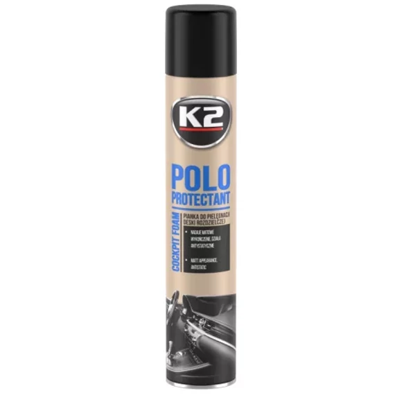 K2 műszerfal ápoló spray 750ml BLACK