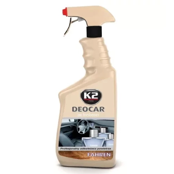 K2 pumpás illatosító/kárpit parfüm 700ml ÚJ AUTÓ
