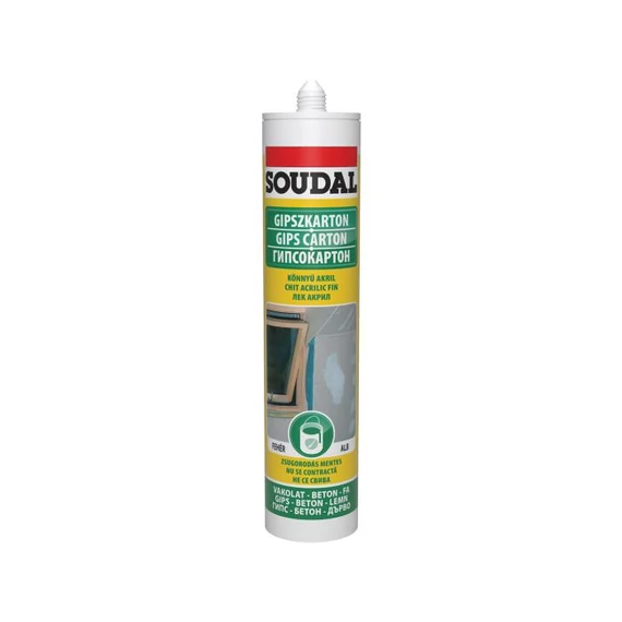 SOUDAL LIGHT KÖNNYŰ AKRYL (GIPSZKATONHOZ) 280 ML (