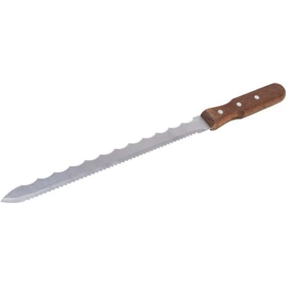 STALCO Szigetelés vágó kés, fa markolattal, 280 mm