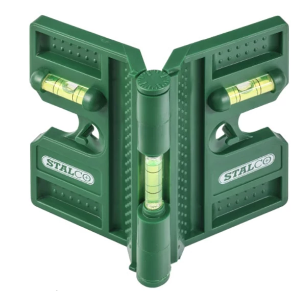 STALCO OSZLOP VÍZMÉRTÉK, MULTI LEVEL, 3 LIBELLÁS