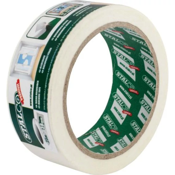 STALCO Maszkoló szalag 38 mm x 25 m fehér PREMIUM