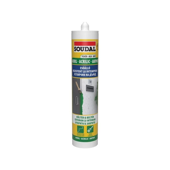 SOUDAL ESŐÁLLÓ AKRIL 280ML