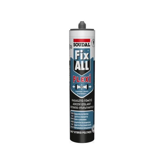SOUDAL FIX-AL CLASSIC FLEXI FEHÉR BLISZTER 125ML