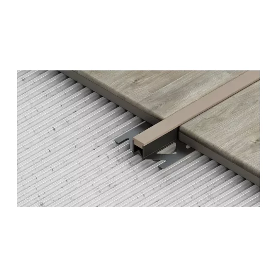 PROFILPLAST DILATÁCIÓS FUGAPROFIL PVC, 8mm SZÜRKE 