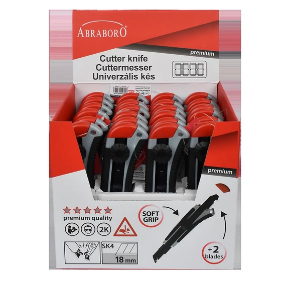 SOFTGRIP 2K KÉS PREMIUM ABS 164x44x28 MM