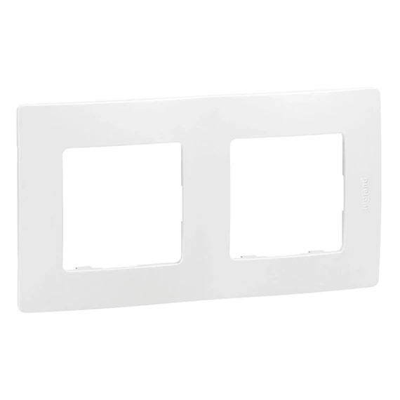 Legrand 665002 Niloé fehér 2-es keret