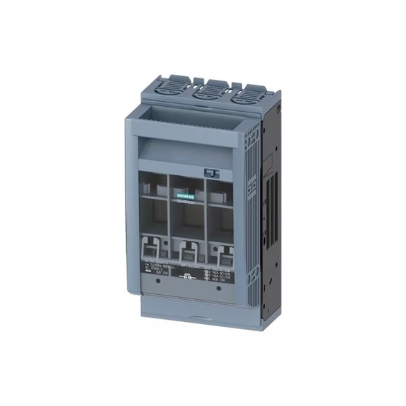Siemens 3NP1133-1CA10 3P NH00 160A szerelőlapra lapos csatlakozóval szakaszolókapcsoló-biztosító