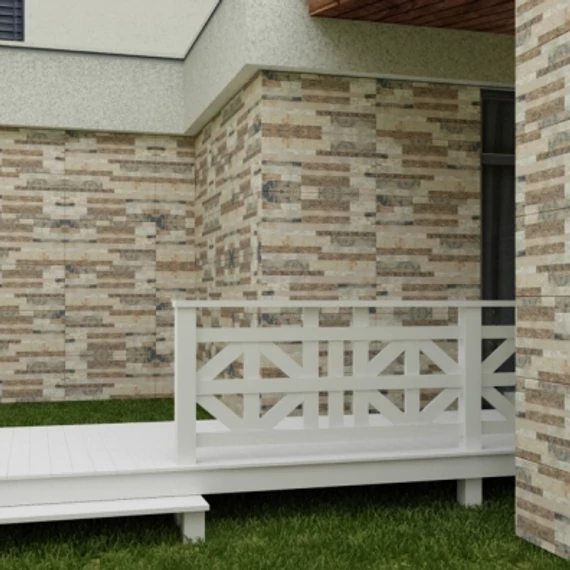 DURA TILES BRICKSTONE BROWN HOMLOKZATBURKOLÓ 30X60