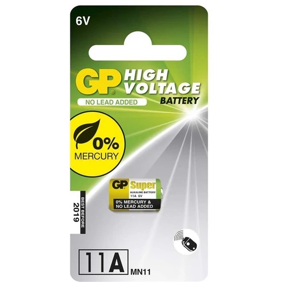 GP High Voltage alkáli 11AF speciális elem 1db/bliszter