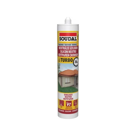 SOUDAL NEUTRÁL ÁTLÁTSZÓ EXPRES SZILIKON 280 ML