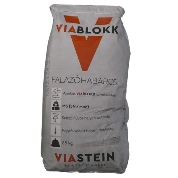 VIABLOKK FALAZÓHABARCS M5 25KG 48ZS/RL