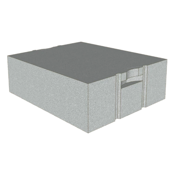 VIABLOKK D500/50 NF+GT 60X20X50CM 30DB/RL