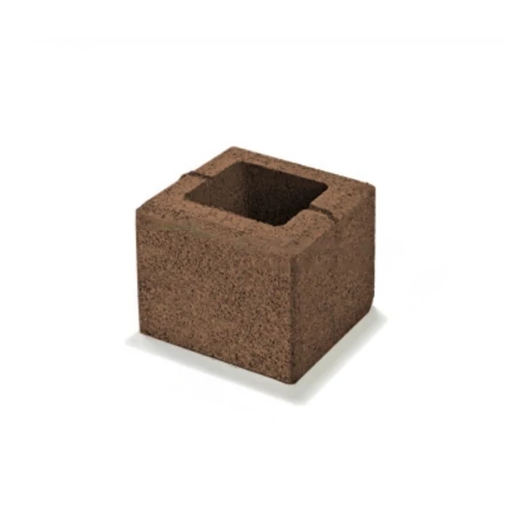 SEMMELROCK RIVAGO KERÍTÉS FÉLKŐ MOKKA 20X20X16 120