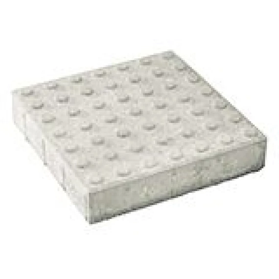 SEMMELROCK VAKVEZETŐ KŐ BÜTYKÖS 40X40X8 FEHÉR 48DB