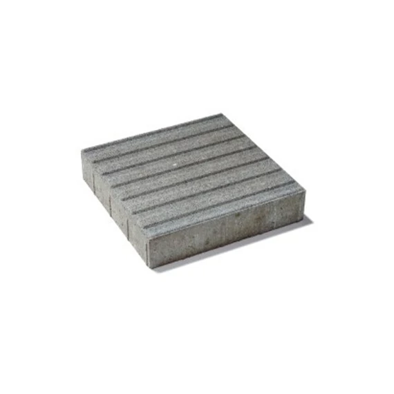 SEMMELROCK VAKVEZETŐ KŐ BORDÁS 40X40X8 FEHÉR 48DB/
